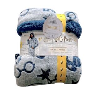 Harry Potter Womens Cozy Fleece One Piece Pajamas NEW Gift Packed